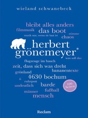 cover image of Herbert Grönemeyer. 100 Seiten